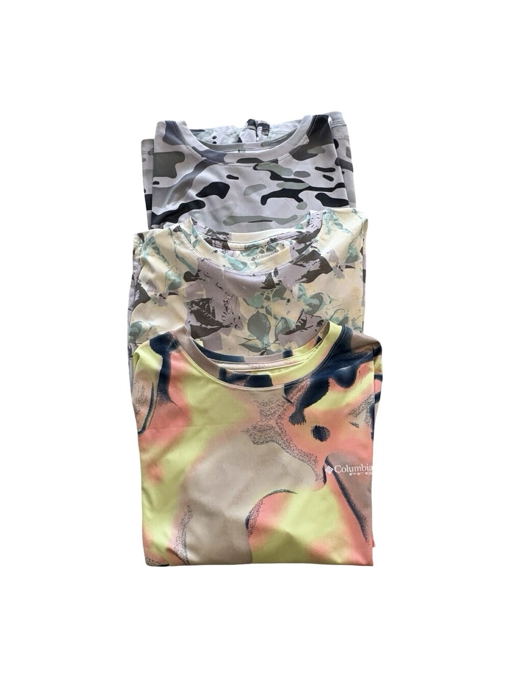 Columbia Women’s Super Tidal Light LS Quick Dry Shirt Size XL UPF50 Lot of 3